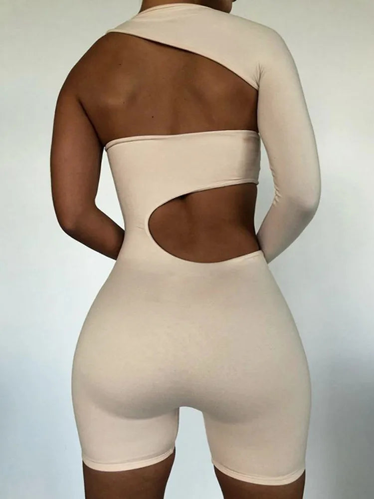 Sexy Long Sleeved  Elastic High Waist Jumpsuit ** ONLY ** £13.01