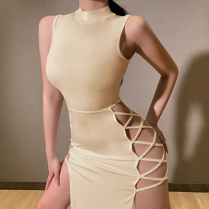 2024 Summer Sexy  Bandage  Long Dress  ** ONLY ** £12.01